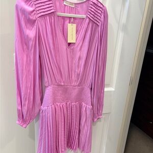 NWT Ramy Brook Pink Jovie Dress size small MSRP $465